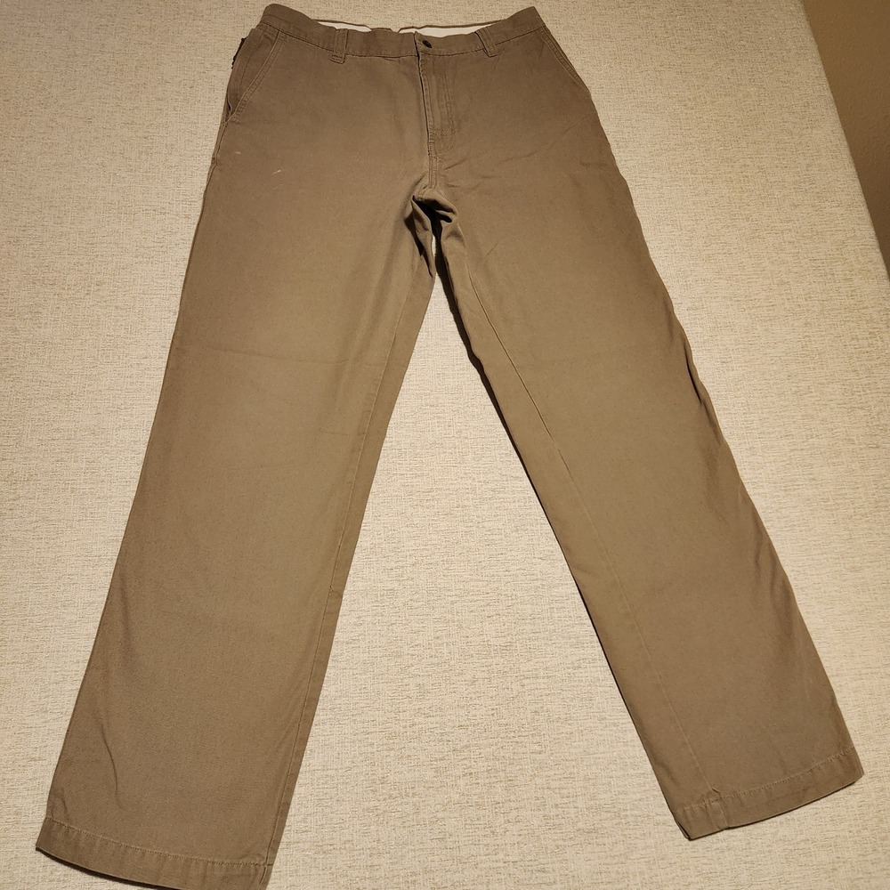 Columbia Utility Pants Mens 34x34 Tan Cotton Straight Leg Gorpcore AM6142